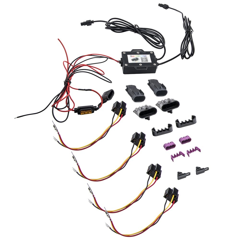 RGB LED Headlight compatible for Polaris RZR XP 1000 XP 4 900 TURBO 2014-2016 Multi-Color