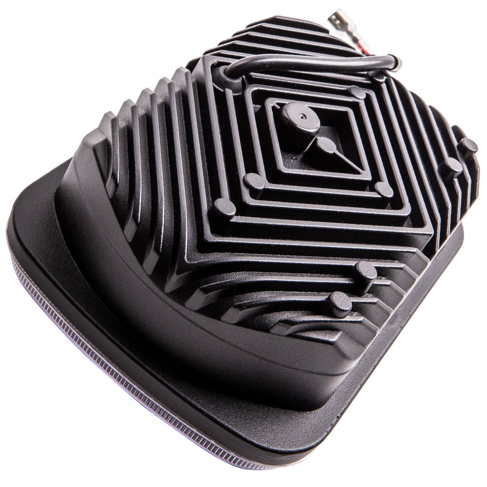 LED Rectangle Headlight 5x7 H6054 compatible for Chevy S10 82-94 High Low Beam 6000K compatible for White