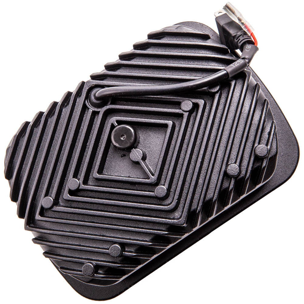 LED Rectangle Headlight 5x7 H6054 compatible for Chevy S10 82-94 High Low Beam 6000K compatible for White