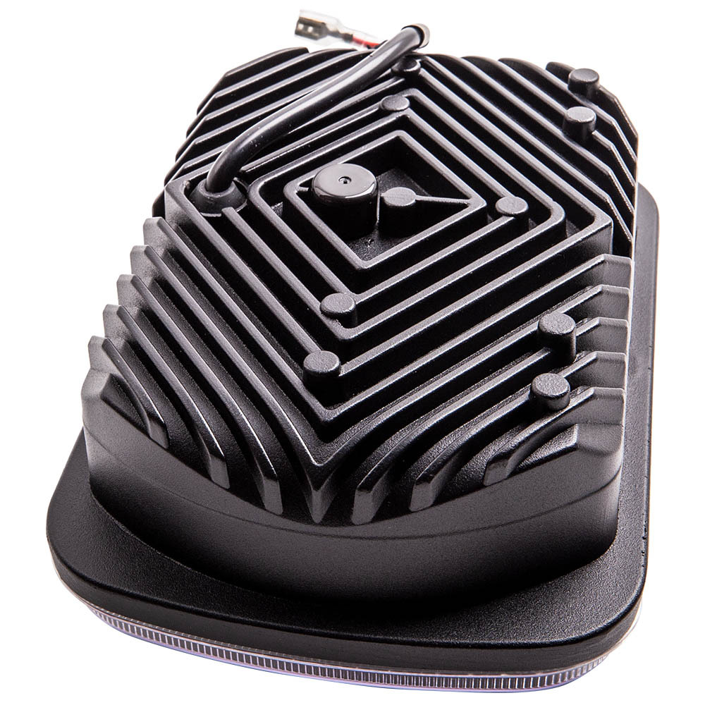 LED Rectangle Headlight 5x7 H6054 compatible for Chevy S10 82-94 High Low Beam 6000K compatible for White