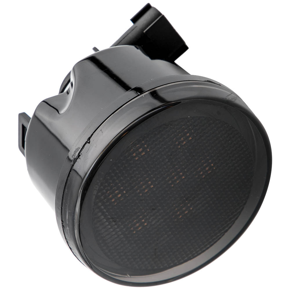 Smoke Lens Amber Turn Signal Light Set compatible for Jeep Wrangler JK 2007-17 Front Fender