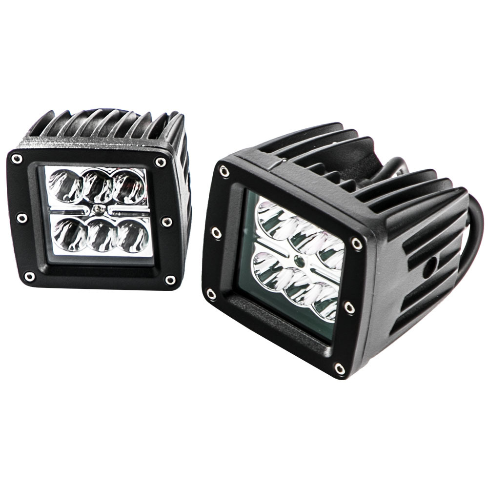 2x 24W LED Fog Light Pod Front Bumper Mount Wire Set compatible for Toyota Tundra 2014-up