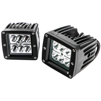 2x 24W LED Fog Light Pod Front Bumper Mount Wire Set compatible for Toyota Tundra 2014-up