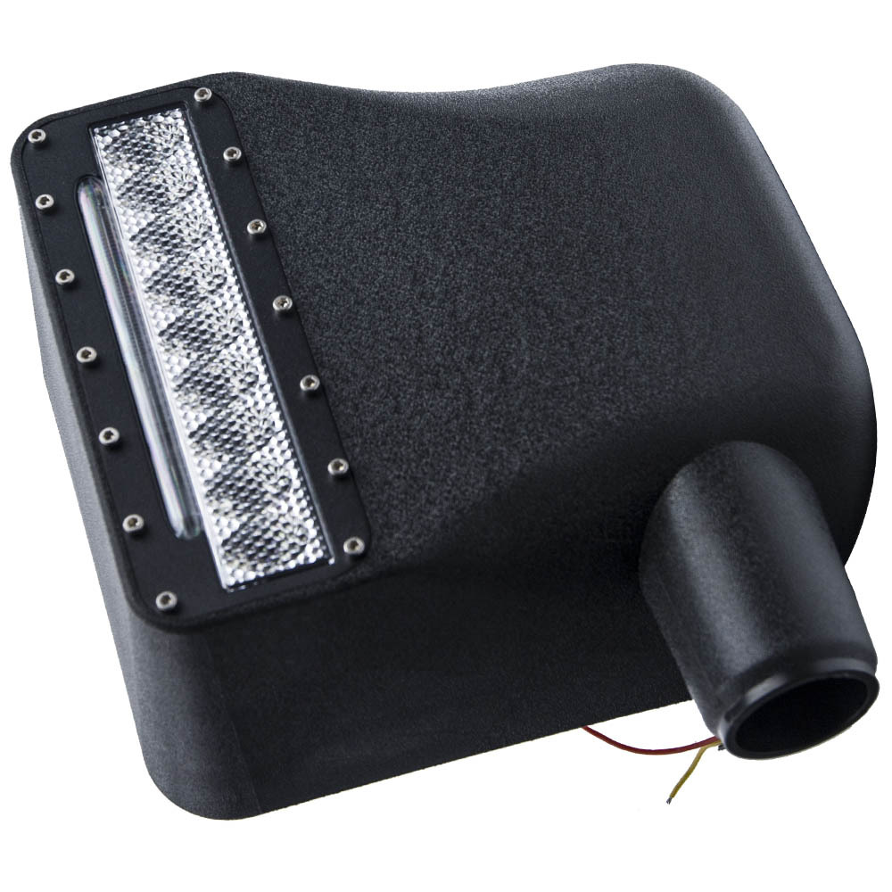 Rear Side View Mirrors LED Turn Signal Light Housing compatible for Jeep Wrangler JK 07-18