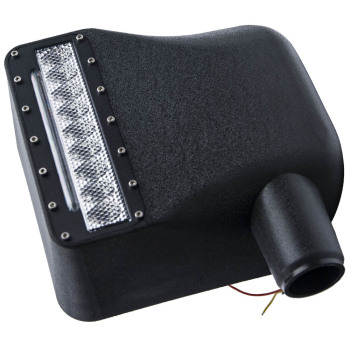 Rear Side View Mirrors LED Turn Signal Light Housing compatible for Jeep Wrangler JK 07-18