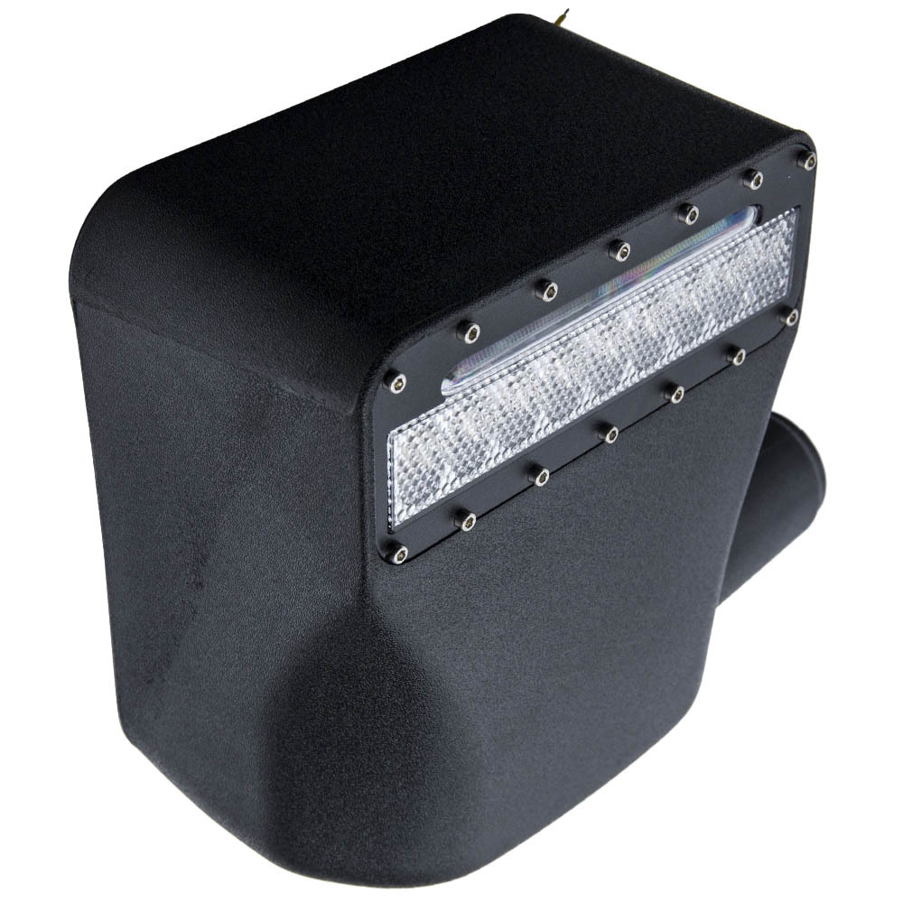 Rear Side View Mirrors LED Turn Signal Light Housing compatible for Jeep Wrangler JK 07-18