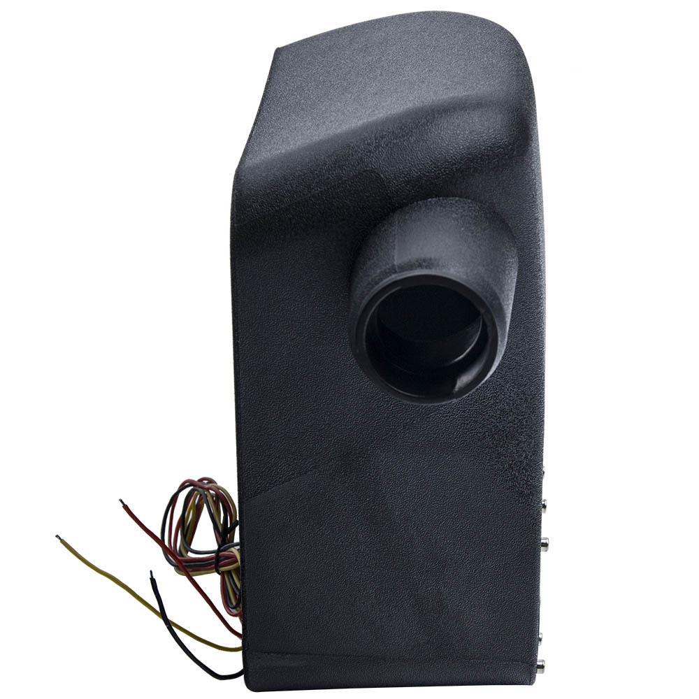 Rear Side View Mirrors LED Turn Signal Light Housing compatible for Jeep Wrangler JK 07-18