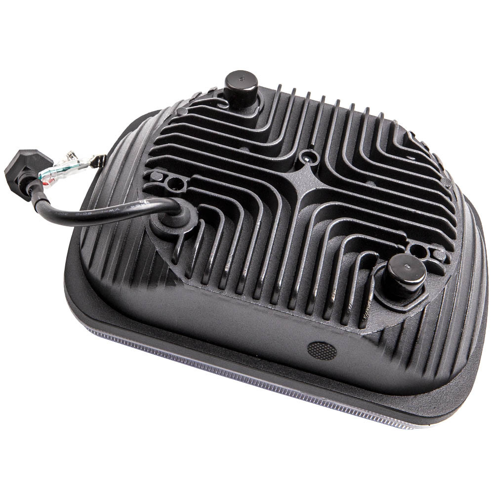 High Low Beam LED Headlight compatible for Dodge Ram Pickup W250 Van 1986-1993 H6054 H5054