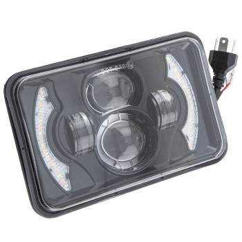 4x6 Rectangular LED Headlight compatible for Pontiac Firebird Grand Prix 1976-1987 H4666