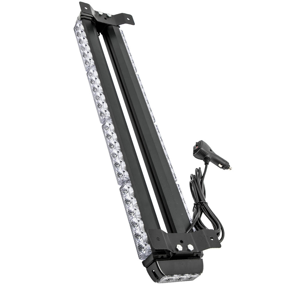 Side Light BarLED Traffic Advisor 26.5 x 4 Strobe Light Bar Yellow/Compatible for White