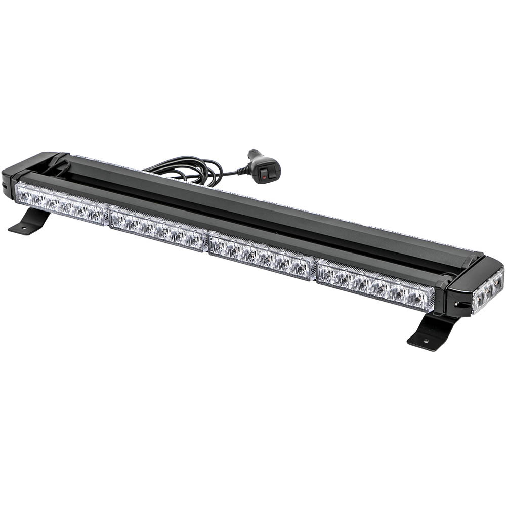 Side Light BarLED Traffic Advisor 26.5 x 4 Strobe Light Bar Yellow/Compatible for White