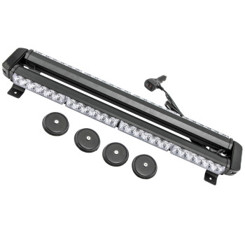 Side Light BarLED Traffic Advisor 26.5 x 4 Strobe Light Bar Yellow/Compatible for White