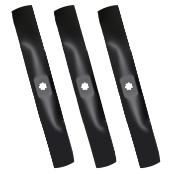 18 5/8 Blade Set compatible for John Deere GY20679 GY20684 Stens 330-704 3 Pack