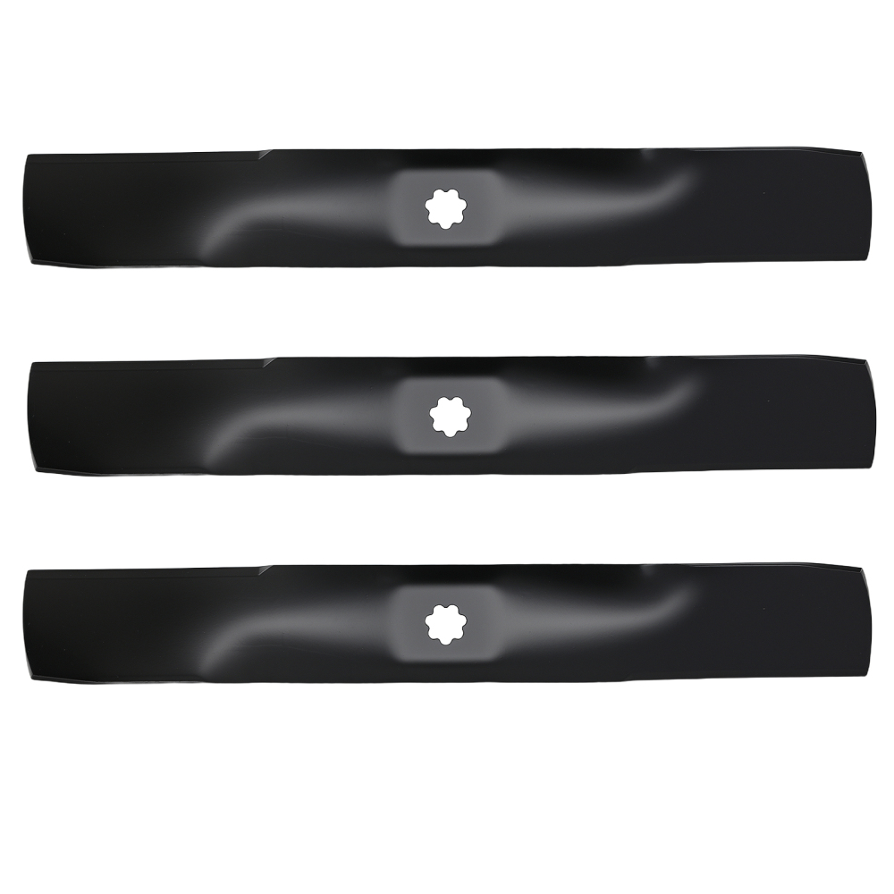 18 5/8 Blade Set compatible for John Deere GY20679 GY20684 Stens 330-704 3 Pack