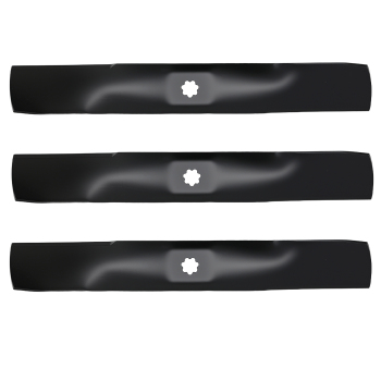 18 5/8 Blade Set compatible for John Deere GY20679 GY20684 Stens 330-704 3 Pack