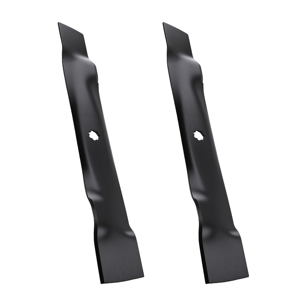 2Pcs Lawn Mower Blade compatible for John Deere D120 D130 LA110 LA115 AM137333