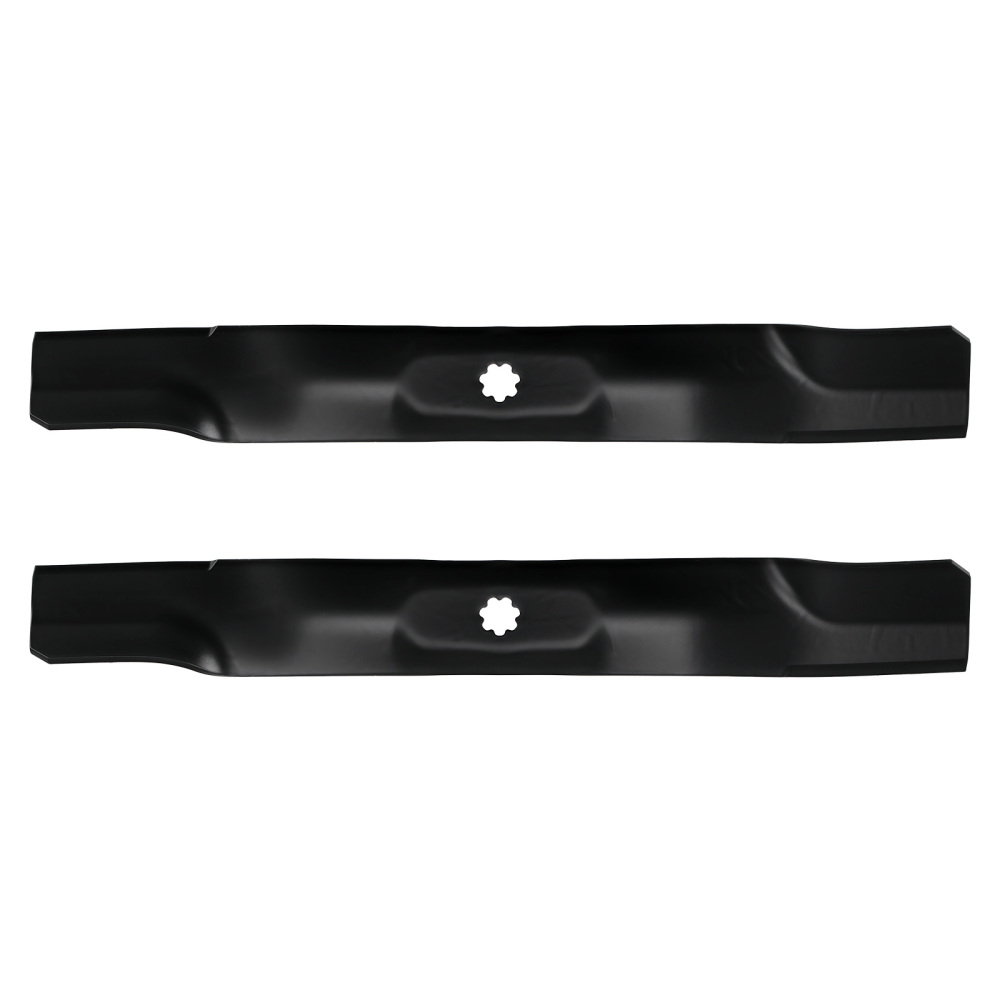2Pcs Blade compatible for John Deere 115 125 135 D120 D125 D130 E100 E110 AM137329