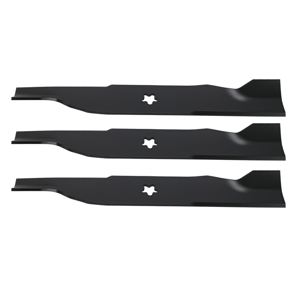 16 3/4 Blade Set compatible for Husqvarna GTH2448T YTH2348 532180054 3-Pack