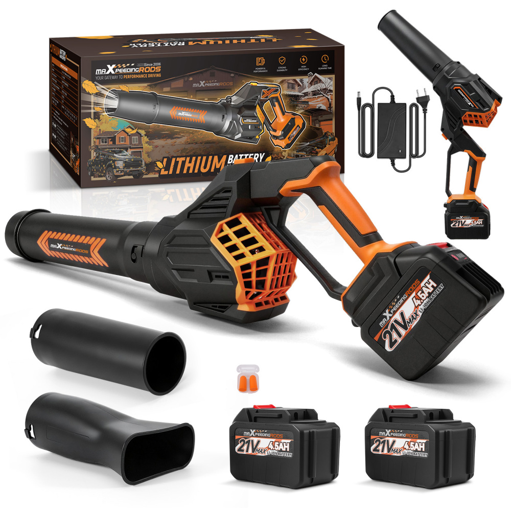Soffiatore for Foglie 160 MPH 2 Batterie 21V 580 CFM Brushless Cordless