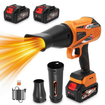 maXpeedingrods 385 CFM Cordless Leaf Blower With 2 * 4Ah Battery Powered, Blowers for Lawn Care, Yard, Blowing Leaves, Dust, Snow