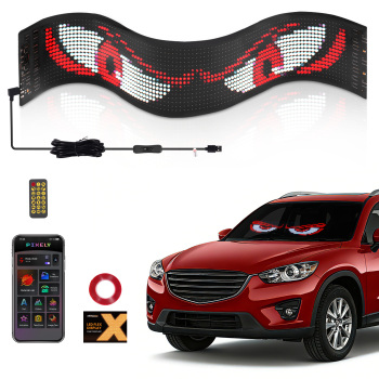 23 Devil Eyes Light for Car LED Display Screen Truck Windshield Eyes Light