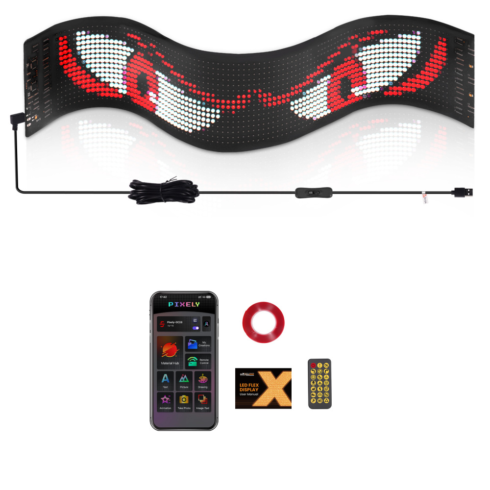 23 Devil Eyes Light for Car LED Display Screen Truck Windshield Eyes Light