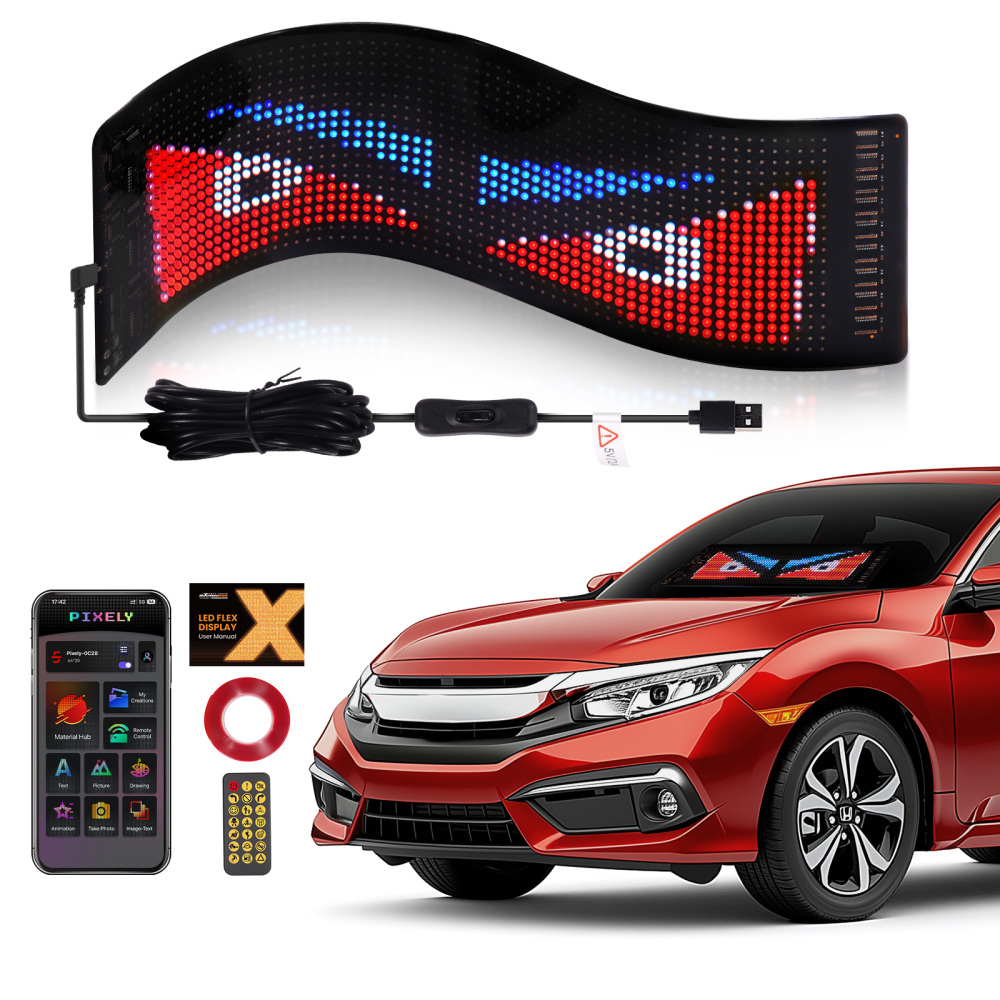 14 Devil Eyes Light for Car LED Display Screen Truck Windshield Eyes Light