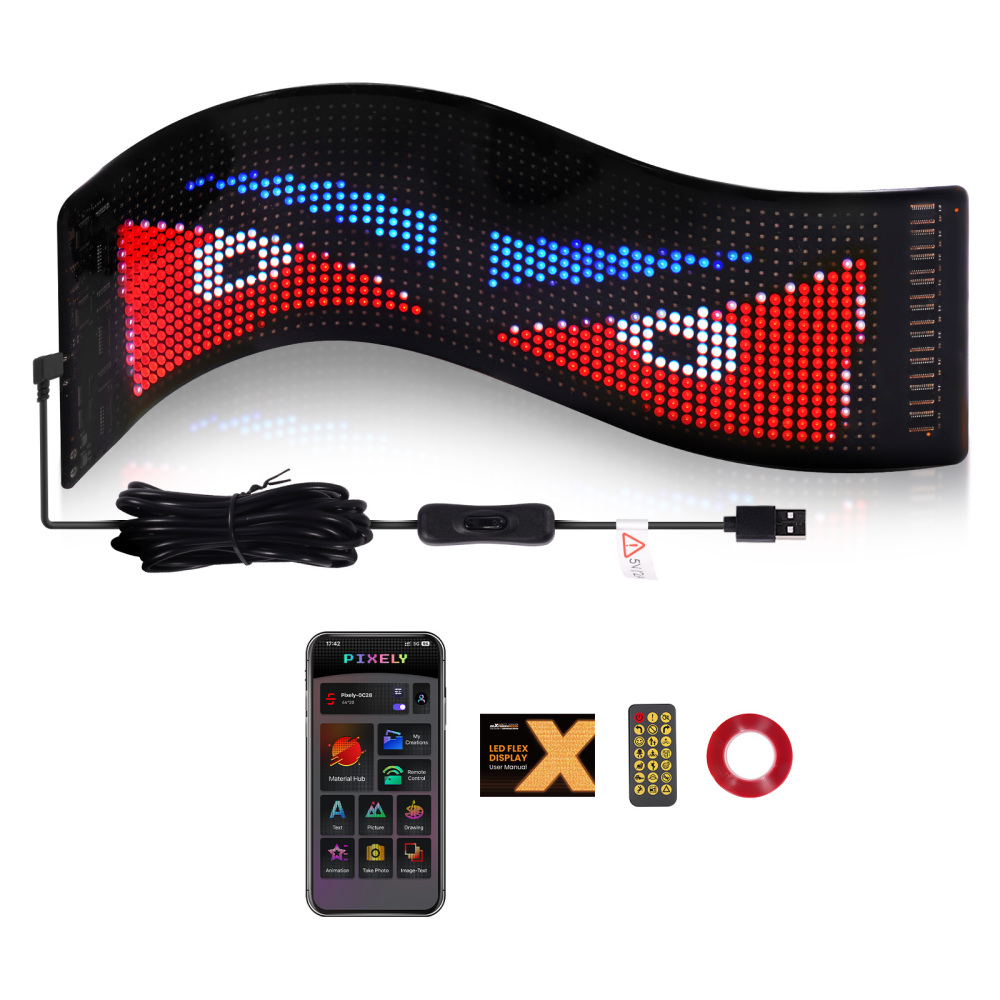 14 Devil Eyes Light for Car LED Display Screen Truck Windshield Eyes Light