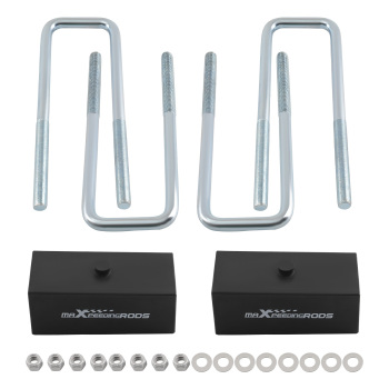 2 Lift Block Rear compatible for GMC Sierra 1500 compatible for Denali AT4 2019-2024 Nylon Kit