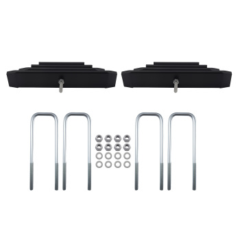 2 Inch Lift Block Kit compatible for Ford F-250 F-350 Super Duty Rear 1999-2004