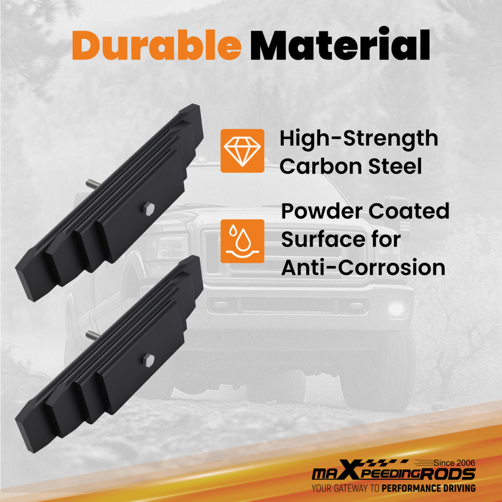 2 Inch Lift Block Kit compatible for Ford F-250 F-350 Super Duty Rear 1999-2004