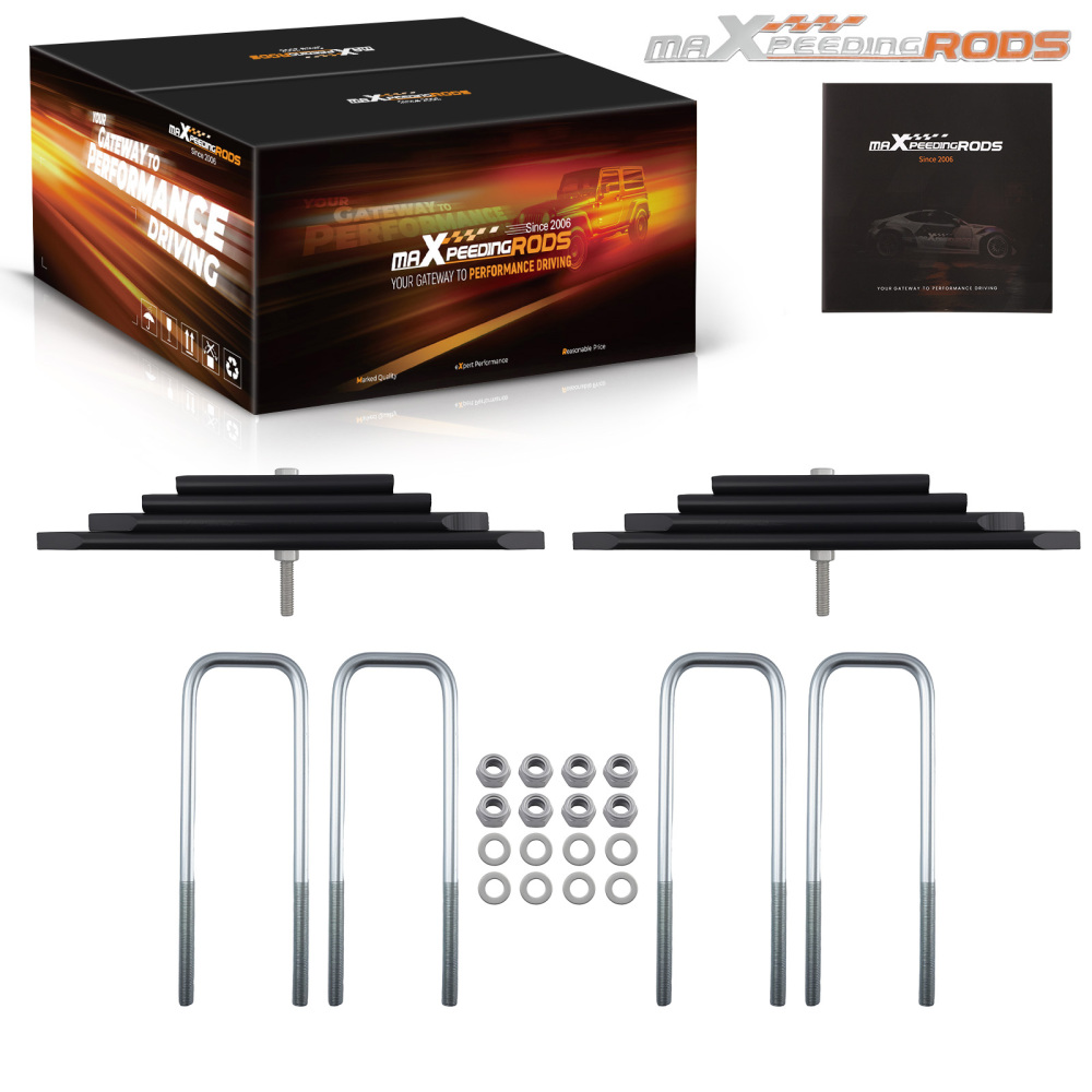 2 Inch Lift Block Kit compatible for Ford F-250 F-350 Super Duty Rear 1999-2004