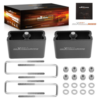 3 Aluminum Rear Lift Block compatible for Toyota Pickup 1986-1995 IFS 2WD 4WD