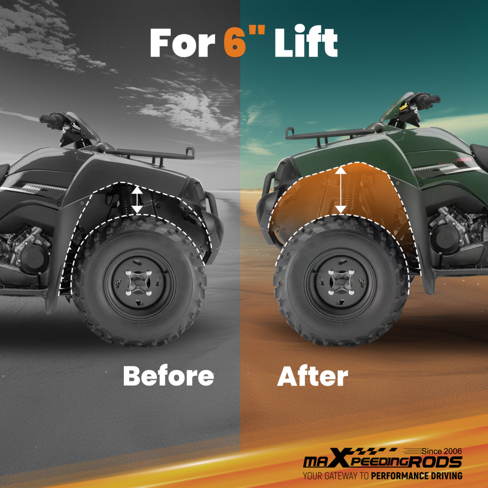 6 Inch Complete Lift Kit for Club Car compatible for DS Golf Cart 1982-2003 Steel