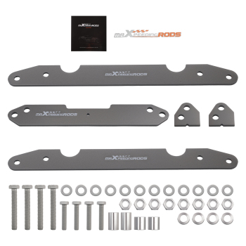 2 Inch Lift Bracket compatible for Honda Rancher TRX420 IRS 2015-UP Steel Kit Black
