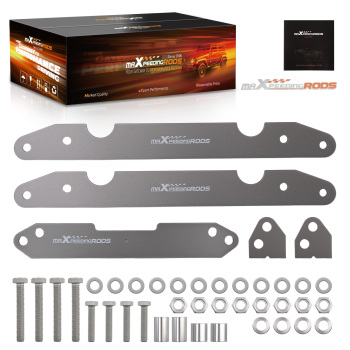 2 Inch Lift Bracket compatible for Honda Rancher TRX420 IRS 2015-UP Steel Kit Black