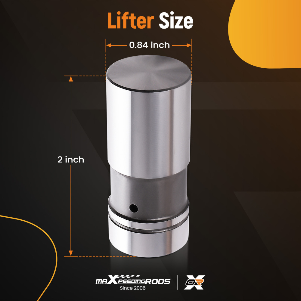 Engine Valve Lifters compatible for Ford Windsor Cleveland 289 302 351W 460 Melling VL35