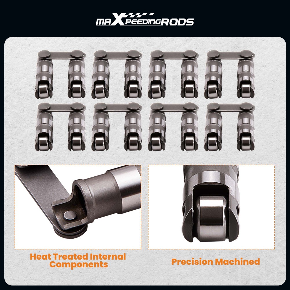 Compatible for Chevrolet Chevy SBC 350 265-400 compatible for V8 Hydraulic Roller Lifter Small Block 