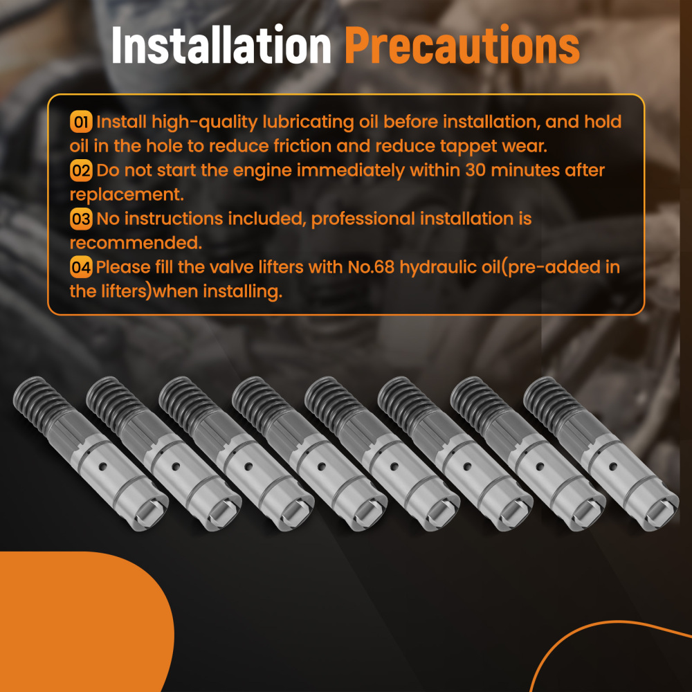 Engine Valve Lifters Set compatible for GM Chevrolet Suburban Avalanche 5.3L 6.0L 2007-2012