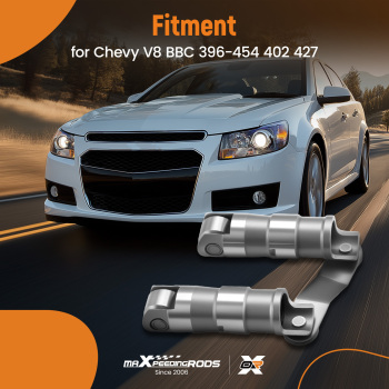 Hydraulic Roller Lifter compatible for Chevy compatible for Chevrolet Big Block compatible for V8 396 454 402 8 Pairs