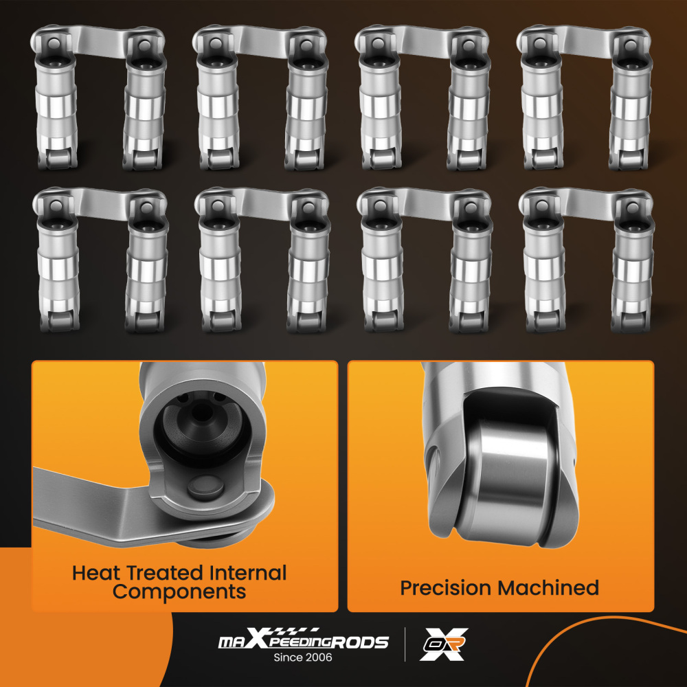 Hydraulic Roller Lifter compatible for Chevy compatible for Chevrolet Big Block compatible for V8 396 454 402 8 Pairs