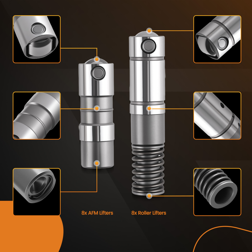 16pcs Valve Lifters Active Fuel Management AFM compatible for Chevy GMC 5.3L 6.0L 6.2L