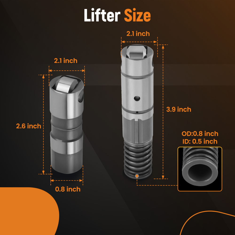 Hydraulic Roller Lifters compatible for CHEVROLET Compatible for GMC SIERRA 5.3L 6.0L 2007-2012