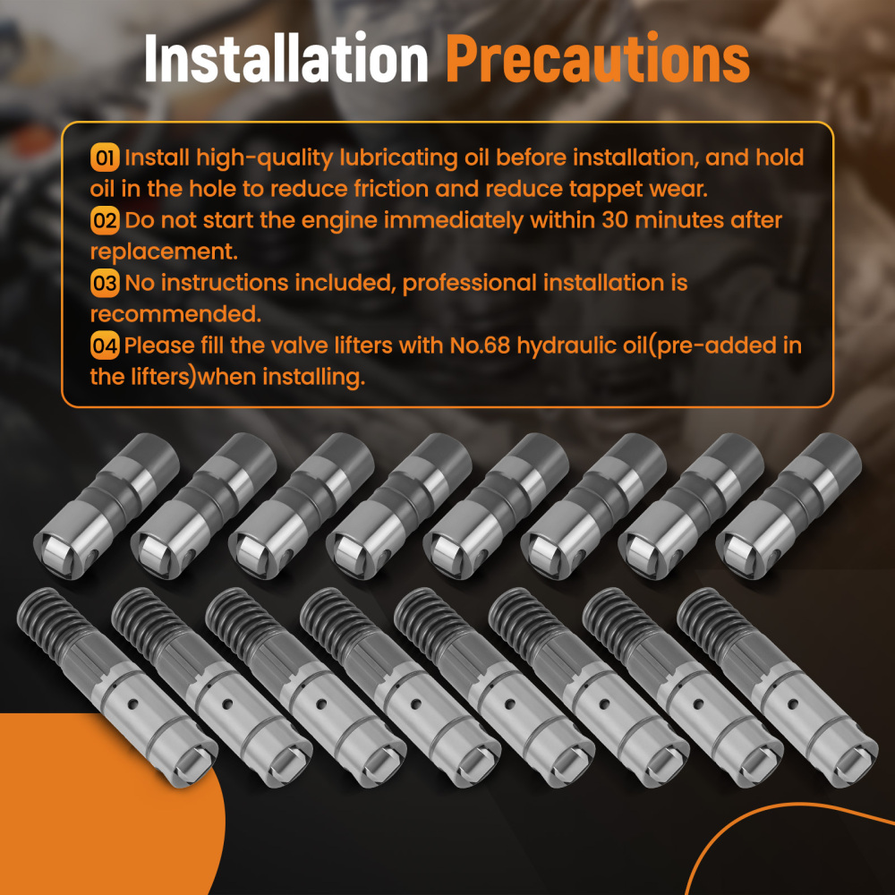 Hydraulic Roller Lifters compatible for CHEVROLET Compatible for GMC SIERRA 5.3L 6.0L 2007-2012