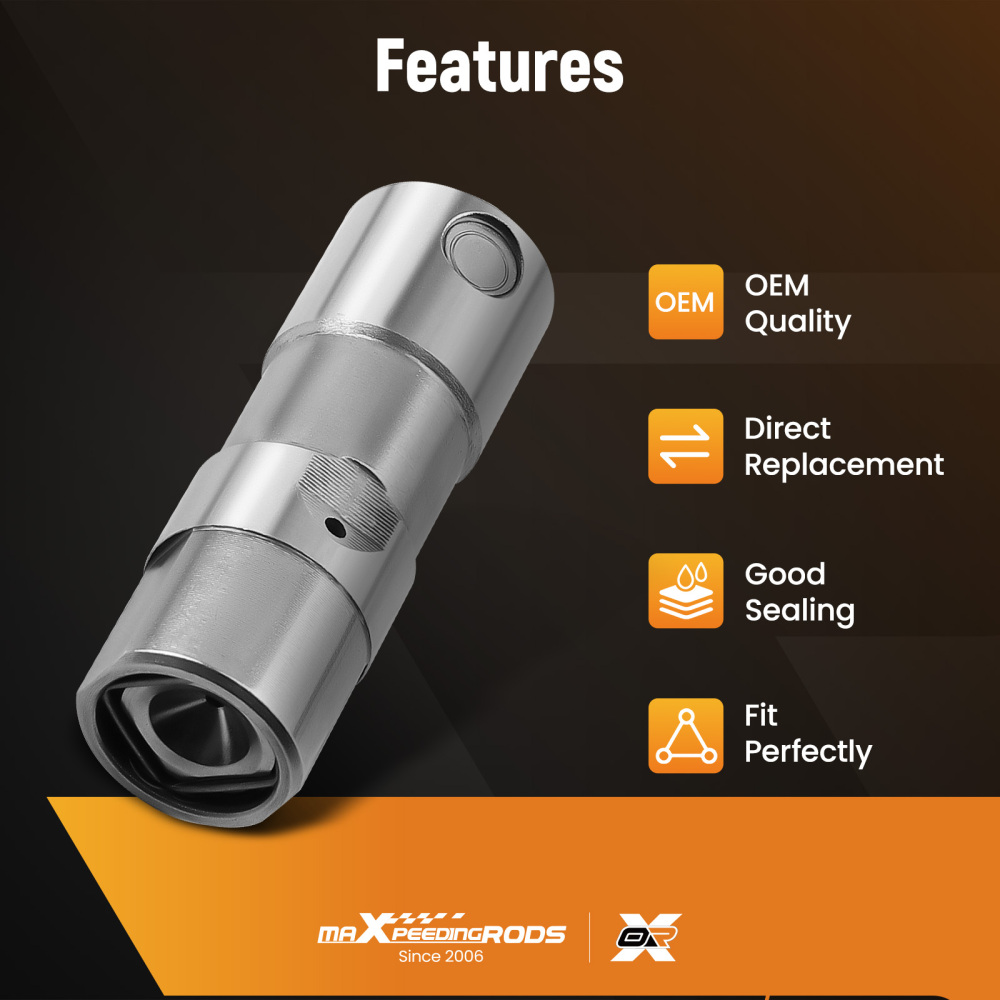 12499225 HL124 LS7 LS2 16pcs compatible for Hydraulic Roller Lifters w/ 4 Trays