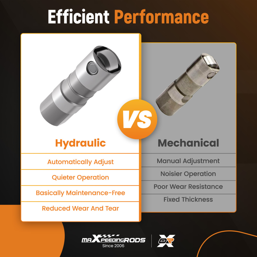 12499225 HL124 LS7 LS2 16pcs compatible for Hydraulic Roller Lifters w/ 4 Trays