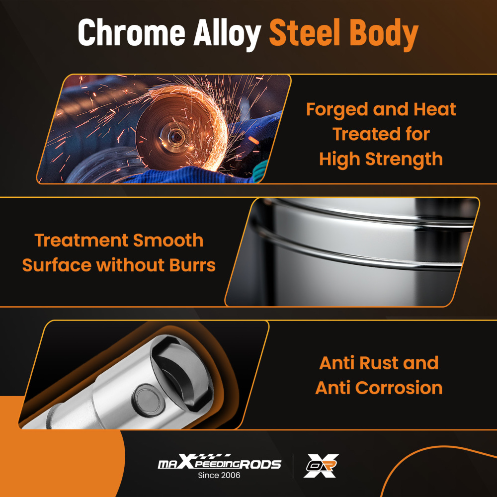 12499225 HL124 LS7 LS2 16pcs compatible for Hydraulic Roller Lifters w/ 4 Trays