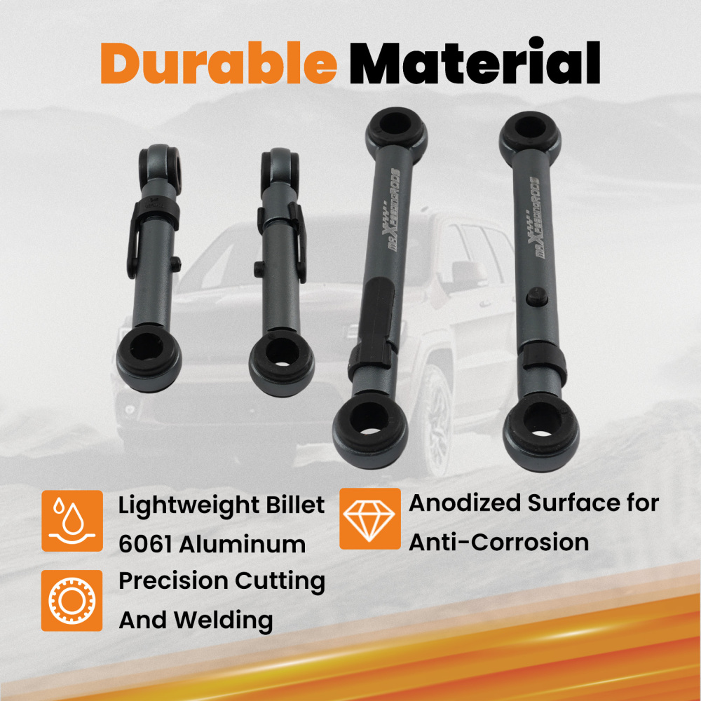 2 inch Lift Kit Adjustable Air Suspension Links compatible for Land Rover 3AWD 2004-2009