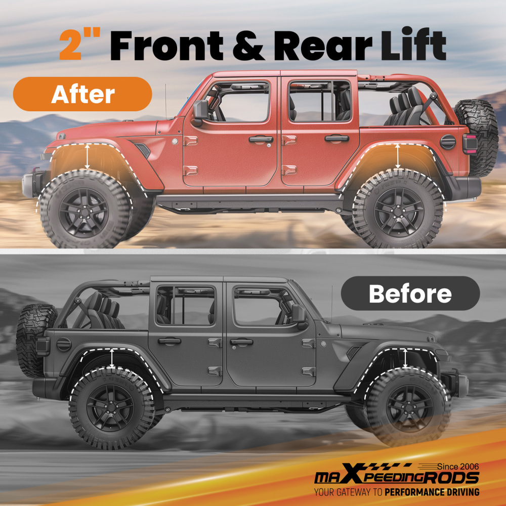 2 inch Lift Kit Adjustable Air Suspension Links compatible for Land Rover 3AWD 2004-2009