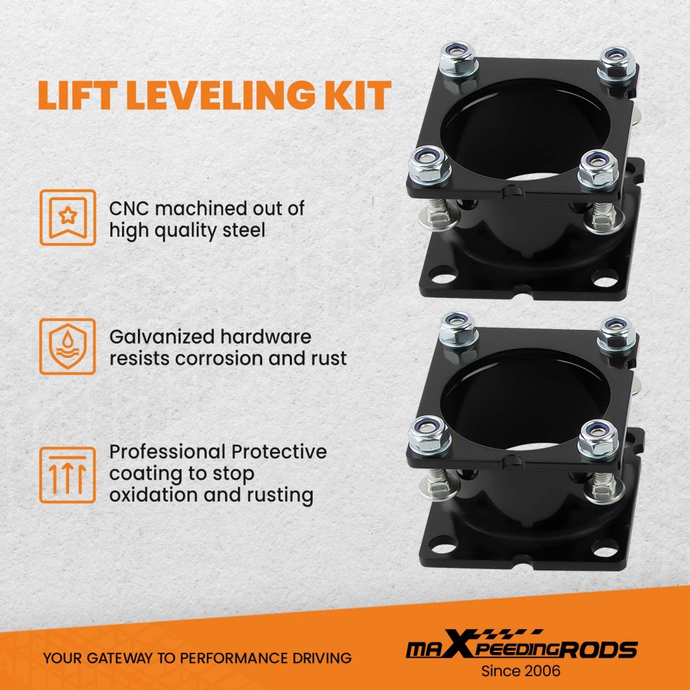 2.5 Front +1.25 Rear Lift Kit compatible for Ford Explorer 2WD 4WD 2011-2019